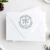 North Pole Return Address Stamp Imprint Example