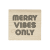 Merry Vibes Only 1.5" Holiday Craft Stamp