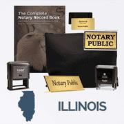 Illinois Deluxe Notary Kit
