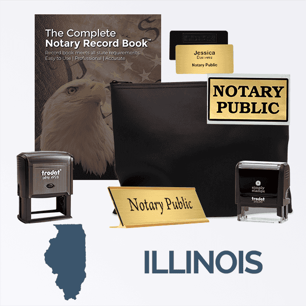 Illinois Deluxe Notary Kit