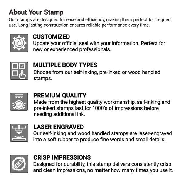 The quality and long-lasting nature of each stamp