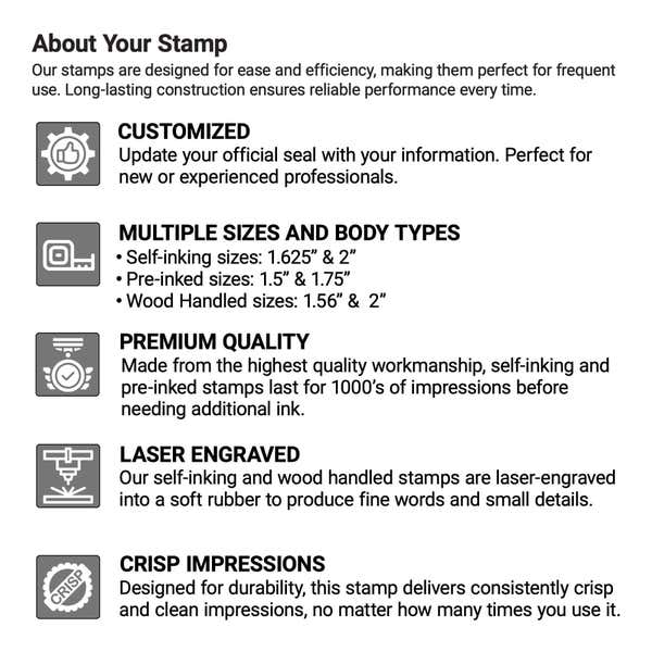 The quality and long-lasting nature of each stamp