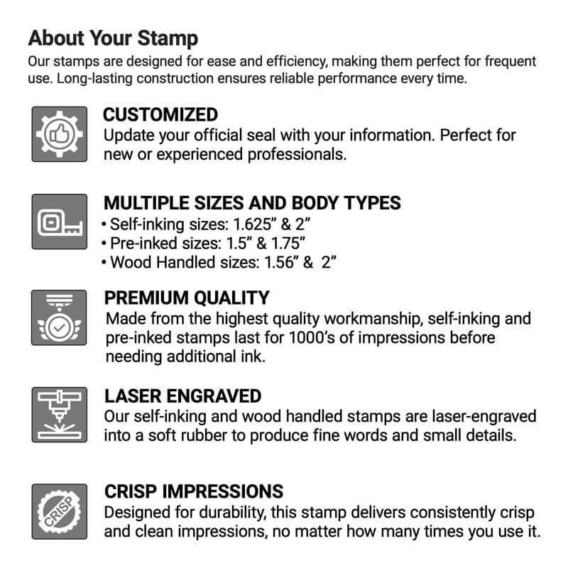 The quality and long-lasting nature of each stamp