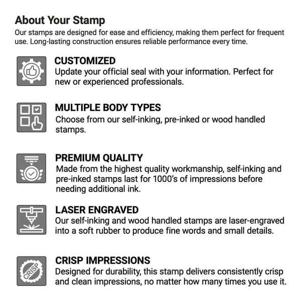 The high-quality stamps provided by Simply Stamps