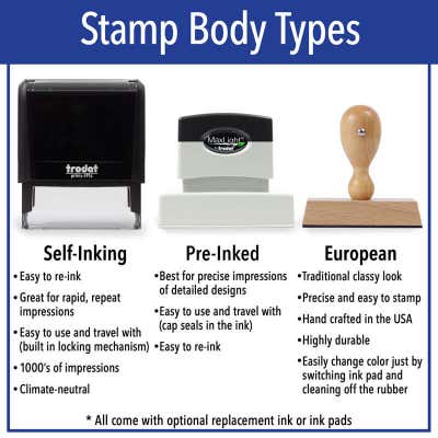 Bold Teacher Labeling Stamp - alternate view