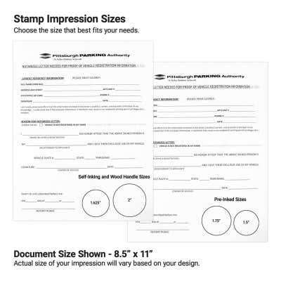Ohio Round Notary Stamp - alternate view