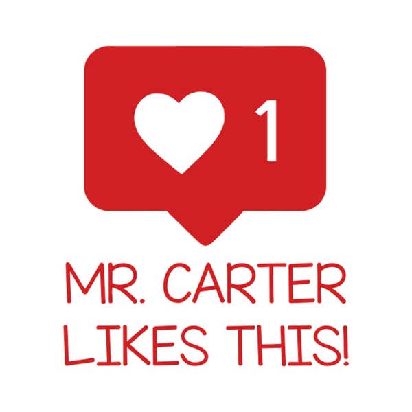 Instagram Like Grading Teacher Stamp