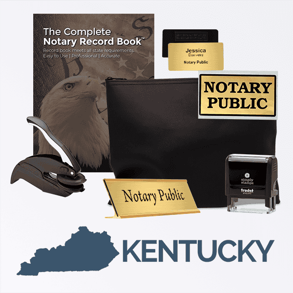 Kentucky Deluxe Notary Kit