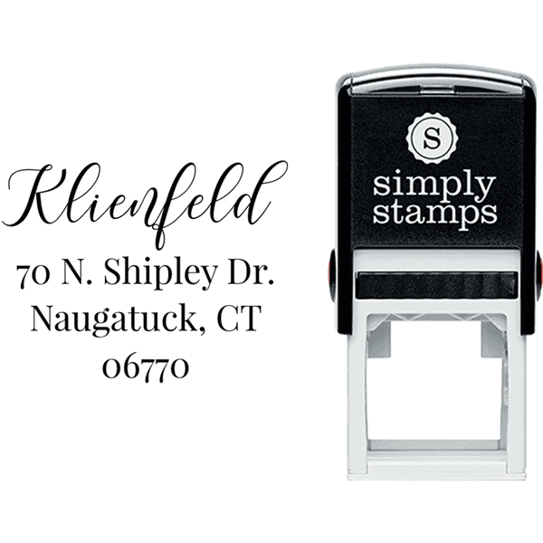 Klienfeld Script Return Address Stamp