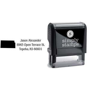 Kansas Return Address Stamp Body and Design