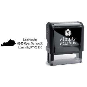 Kentucky Return Address Stamp Body and Design