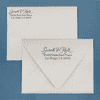 San Diego Script Address Stamp Envelope Example
