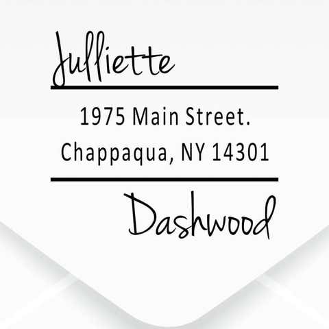 Davenport Offset Address Stamp