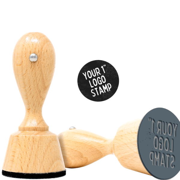 1 inch Custom Logo Stamp