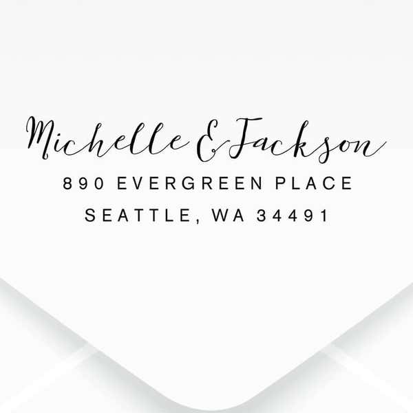 Fully Customizable Script Name Return Address Stamp