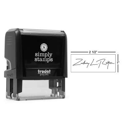 Large Signature Stamp