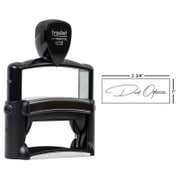 Signature Trodat Professional 5205 Stamp with 1" x 2.75" Impression Size