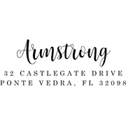 Armstrong Address Stamp