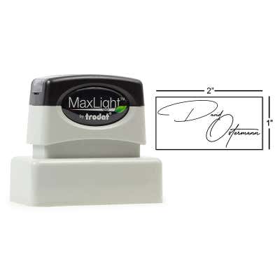 Pre-Inked Signature Stamp