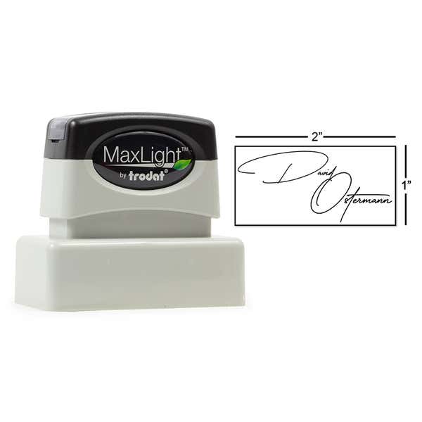 Pre-Inked Signature Stamp