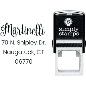 Martinelli Address Stamp