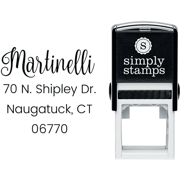 Martinelli Address Stamp