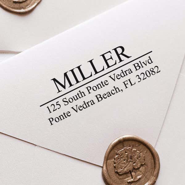 Miller Address Stamp