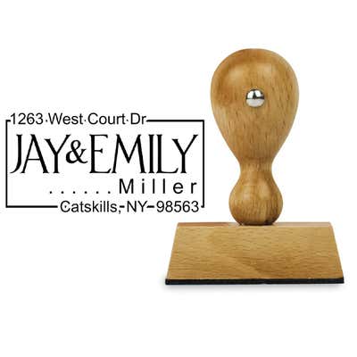 Unfortunate Events Return Address Stamp
