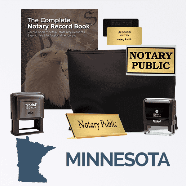 Minnesota Deluxe Notary Kit