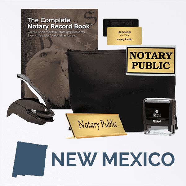 New Mexico Deluxe Notary Kit