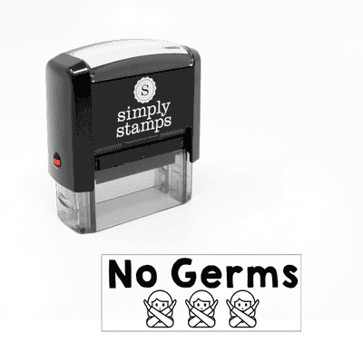 No Germs Stamp for Teachers