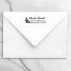 Oleander Floral Address Stamp