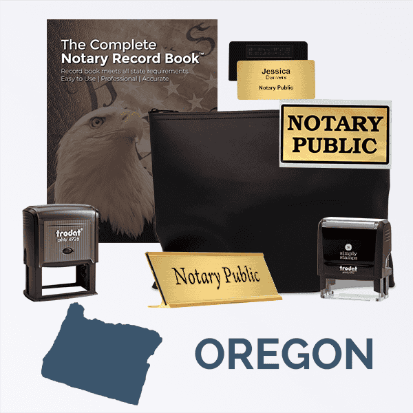 Oregon Deluxe Notary Kit