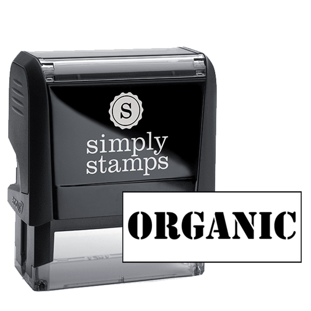 ORGANIC Rubber Stamp