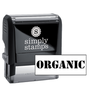 ORGANIC Rubber Stamp