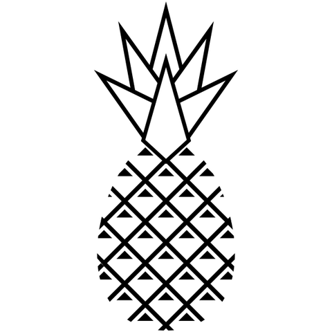 Pineapple Craft Stamp