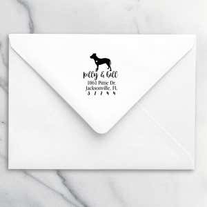 American Pit Bull Love Address Stamp