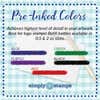 Pre-inked colors