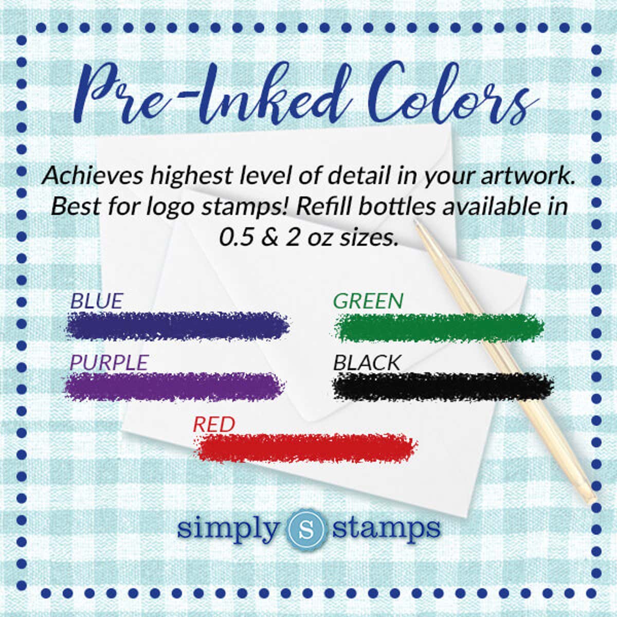 Pre-inked colors