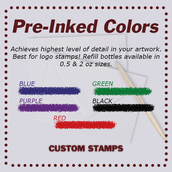 5 Line Return Address Stamp