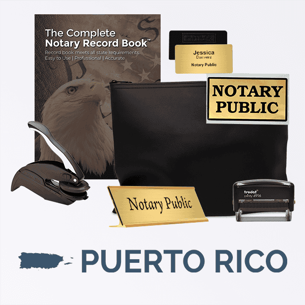 Puerto Rico Deluxe Notary Kit