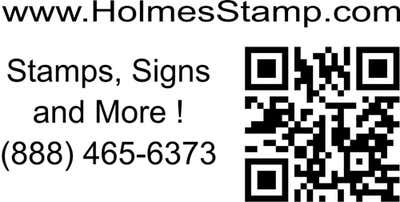 QR Code Stamp URL Top