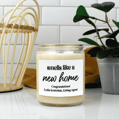 Custom Realty Candle Smells Like A New Home - alternate view