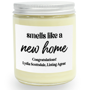 Custom Realty Candle Smells Like A New Home