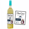 Thank You Custom Photo Wine Label