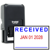 Self-Inking Received Stamp with Date