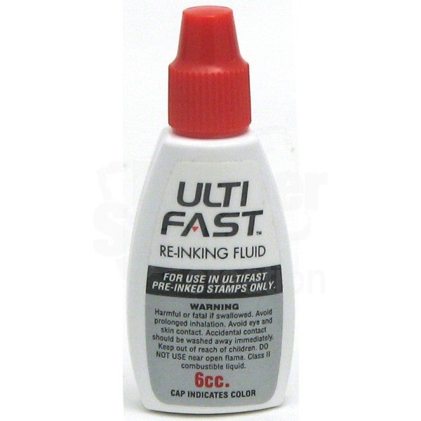 UltiFast Red 6cc Refill Ink