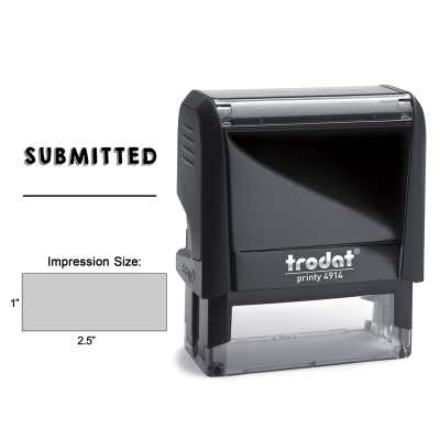 Submitted Self Inking Teacher Stamp for Grading Papers - alternate view