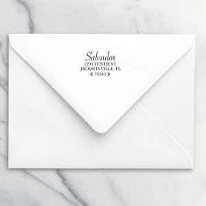 Savoye Serif Address Stamp