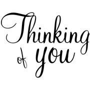 Thinking of you Craft Stamp